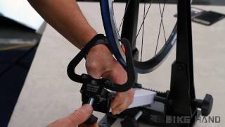 Episode27  How to use Bikehand wheel truing stand [upl. by Eirual]