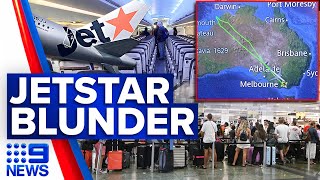 Jetstar flight to Bali forced to turn back around over ‘miscommunication’  9 News Australia [upl. by Rairb952]