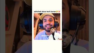 abhishek about tech burner🥹 trending abhishekmalhan fyp fukrainsaan pandagang vlog techburner [upl. by Maxine]