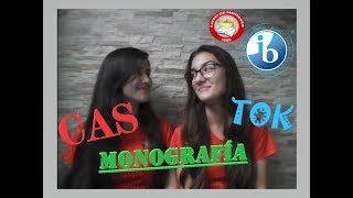 Bachillerato Internacional  ★Asignaturas Troncales★ CAS  MONOGRAFÍA  TOK [upl. by Nnalyrehs]