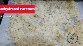 HOW TO DEHYDRATE POTATOES FOR HASH BROWNS [upl. by Ebberta767]