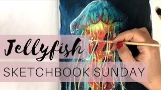 Jellyfish  SKETCHBOOK SUNDAY [upl. by Areehs]