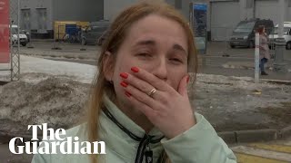 I started to panic survivor of Moscow attack tells of how she escaped gunmen [upl. by Ahsaetal]