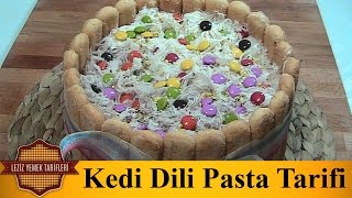 Kedi Dili Pasta Tarifi [upl. by Esela]