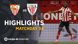 Highlights Sevilla FC vs Athletic Club 01 [upl. by Boykins505]