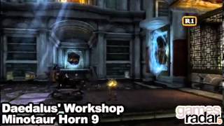 God of War III  Chests guide Daedalus Workshop [upl. by Vasili]