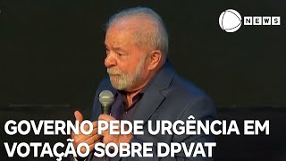 Governo pede urgência em votação sobre o arcabouço fiscal e seguro DPVAT [upl. by Loram]