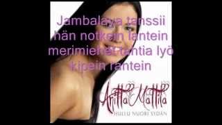 Anitta Mattila  Jambalaya Lyrics [upl. by Alag]