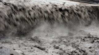 Lahar at Merapi Volcano [upl. by Anilasor612]