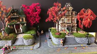 My Lemax and Dept 56 Halloween Village [upl. by Mallorie]