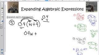 Expanding Algebraic Expressions [upl. by Natan416]