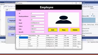 Employee Management System Using C [upl. by Khalil]