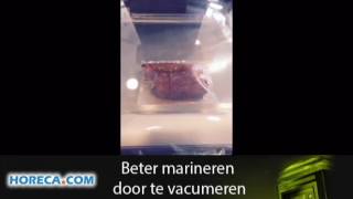 Beter marineren door te vacumeren [upl. by Aehtna]