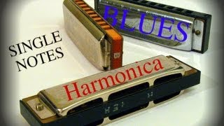 Learn Harmonica in 3 Minutes Single Notes Part 1 [upl. by Aneeg]