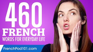 460 French Words for Everyday Life  Basic Vocabulary 23 [upl. by Aikyn]