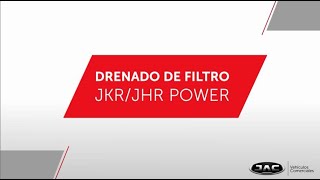 Cómo drenar el filtro de combustible de tu JKRJHR Power [upl. by Daniels]