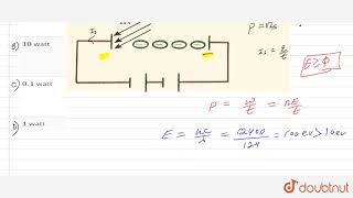 The collecter of the photocell in photoelectric experiment  is made of tugsten [upl. by Aicened375]