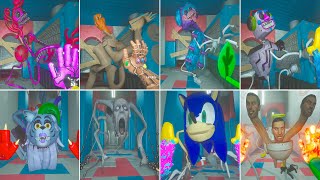 All New Jumpscares and Deaths Poppy Playtime Chapter 2 Full Game SonicMusicmamToiletObama114 [upl. by Tedie]