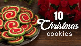 10 Christmas Cookies  The Best Winter Holiday Cookie Recipes [upl. by Shiverick442]