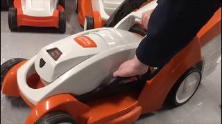 STIHL RMA 339 Cordless Mower Overview  Fraser C Robb [upl. by Jacqui932]