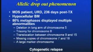 Engraftment Monitoring Following Human Stem Cell Transplantation  Shalini Pereira PhD [upl. by Neelcaj]