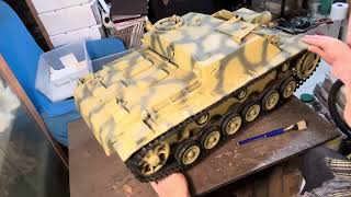 16 Scale Stug III ausf G WIP Part 1 [upl. by Norvan]