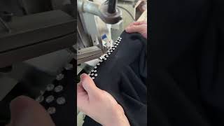 Buttoning Process at KL Apparels kl klapparels colthingbrand [upl. by Yemarej717]