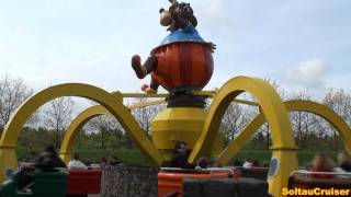 Riesenkrake Offride im HeidePark Soltau Resort full HD [upl. by Adine]