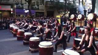 quotRaiquot por Buenos Aires Taiko [upl. by Surtimed]