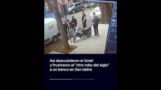 SAN ISIDRO I Publicaron el video del repartidor cuando encontró el túnel [upl. by Happy]