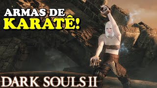 AS ARMAS PRA SAIR NA MÃO  CESTUS E PUNHO DE OSSO  DARK SOULS 2 SHOWCASEREVIEW 83 84 [upl. by Etnor710]