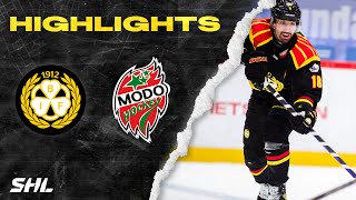 HIGHLIGHTS  Brynäs  MoDo  SHL [upl. by Idham]