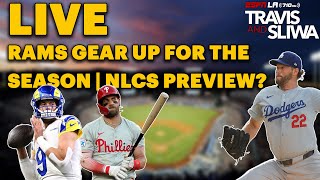 Travis and Sliwa Dodgers vs Phillies  Rams Preseason Preview  Olympics Reactions  More [upl. by Fillender]