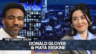 Donald Glover and Maya Erskine Dish on Their Inner Sexual Animals and Mr amp Mrs Smith Extended [upl. by Cris]