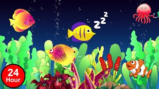 MINDBLOWING PEACEFUL Baby Sleep with FISH Lullaby 5 Minute Miracle for PEACEFUL Baby Sleep 003 [upl. by Aitas]