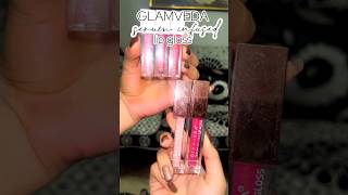 Glamveda serum infused lip gloss review  youtubeshorts [upl. by Beberg]