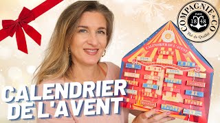 CALENDRIER THÉS COMPAGNIE COLONIALE 2024 🎀UNBOXING [upl. by Eladal]