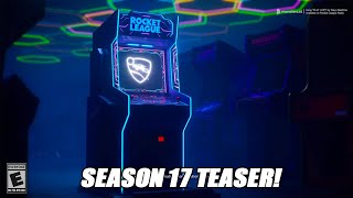 NEW Season 17 Teaser Video For Rocket League Cyberpunk Collab  Rocket League Update [upl. by Sanjay]