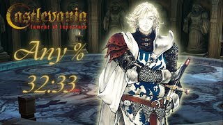 Castlevania Lament of Innocence  Any Speedrun in 3233 IGT  Current World Record [upl. by Aihsinyt934]