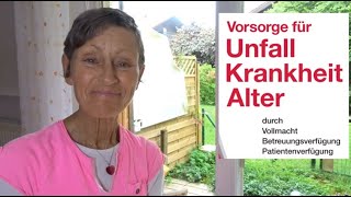 🌸 Vorsorge für UNFALL KRANKHEIT und ALTER 🌸 ❤ NOTFALLMAPPE ❤ PATIENTENVERFÜGUNG ❤ VOLLMACHT [upl. by Ninaj]