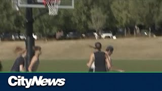 Calgary gets new sport court [upl. by Socem]