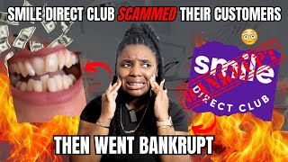 Smile DIrect Club Went Bankrupt Leaving Customers Broke amp Toothless 😶 [upl. by Accever]