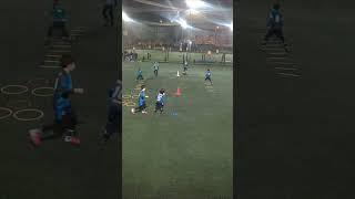 Passe contrôle oriente coordination agilité training football [upl. by Bevus]