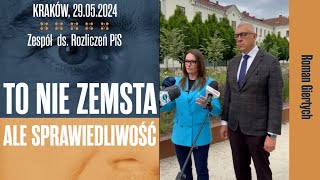 To nie zemsta ale sprawiedliwość Roman Giertych i Jagna MarczułajtisWalczak Kraków 29052024 [upl. by Haimes]