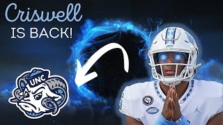 OFFICIAL Jacolby Criswell is Back  To Provide Depth Or QB1 [upl. by Anrim]