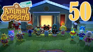 Animal Crossing New Horizons  Museum and Cafe Opening  part 50 [upl. by Ayekahs]