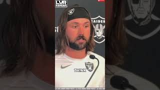 Las Vegas Raiders QB Gardner Minshew on Letting it Rip lasvegasraiders raiders raidernation [upl. by Hanahs]