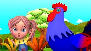 Kukdoo Koo  Animals Sounds in Hindi  कुकड़ू कु  Hindi Nursery Songs  Little Treehouse India [upl. by Nikolai]