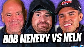 Dana White Mediates the Bob Menery and NELK Lawsuit and Reveals UFC 300 [upl. by Kopp]