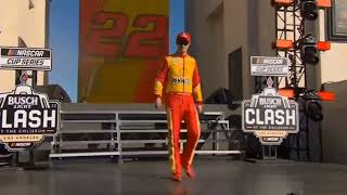 NASCAR 2022 Busch Clash Driver Intros at LA Coliseum [upl. by Hyacintha439]